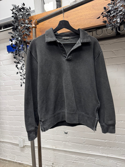 2003 Comme Des Garçons Homme Plus ‘Collared’ Side Zip Sweatshirt