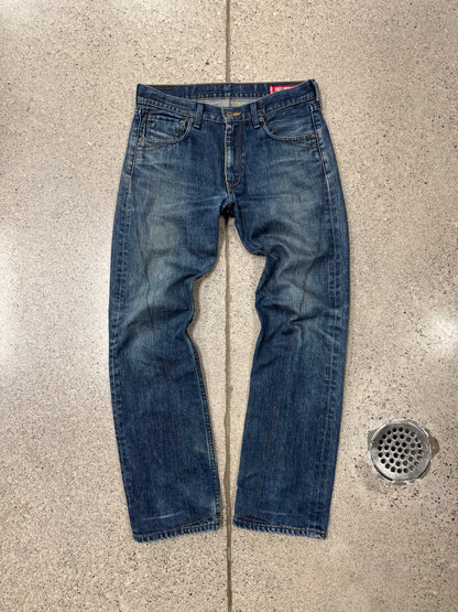 2000s Junya Watanabe c Levi’s ‘501’ Contrast Stitch Bootcut Denim