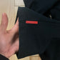 Prada Sport Red Stripe Logo Sweatpants