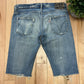 Hysteric Glamour Distressed Denim Shorts