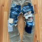 Kapital 1/1 ‘Hand Made’ Newspaper Print Patchwork Repaired Corduroy Pants