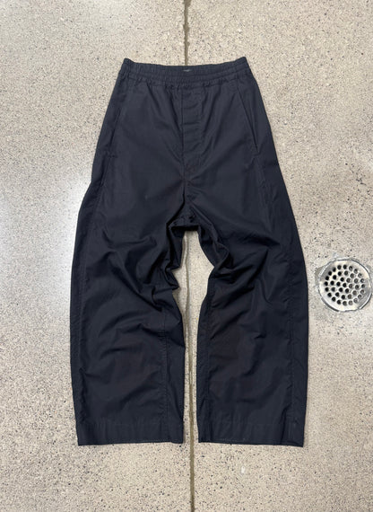 Ann Demeulemeester Wide Leg Lightweight Black Track Pants