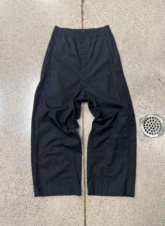Ann Demeulemeester Wide Leg Lightweight Black Track Pants