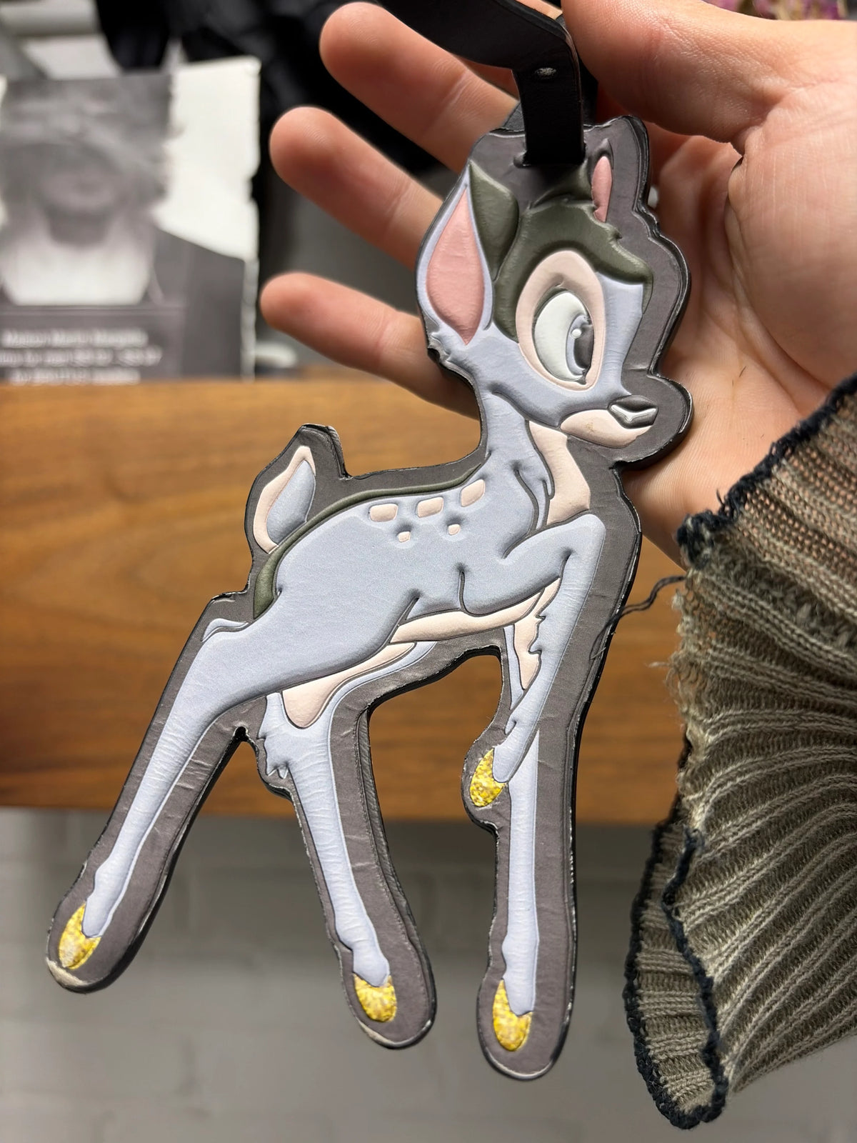 Givenchy by Ricardo Tisci ‘Bambi’ Large Leather Bag Charm