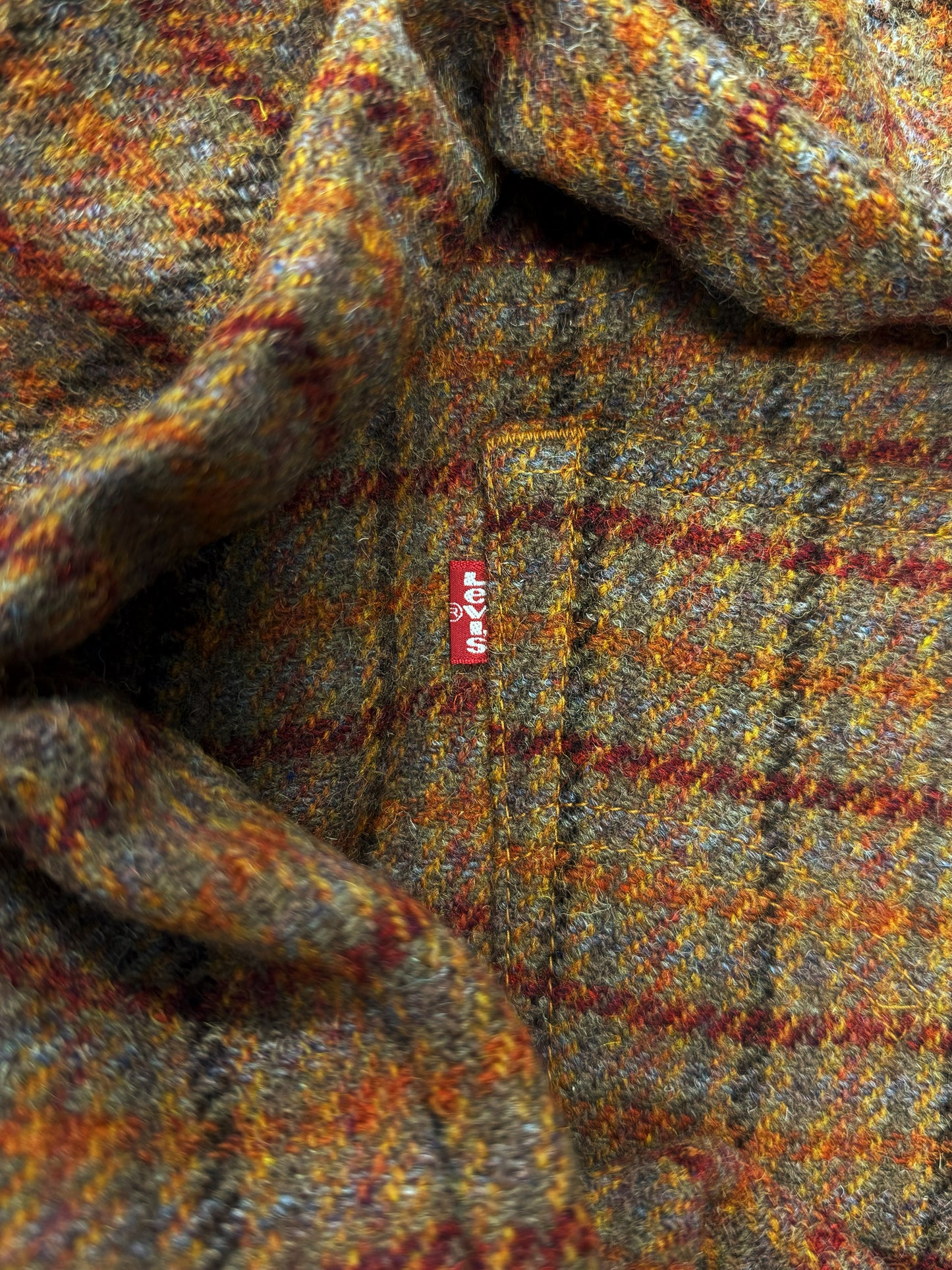 AW2002 Junya Watanabe x Levi’s Harrison Tweed Plaid Trousers