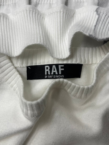RAF by Raf Simons Tricolour Knit Sweater