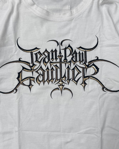 2001 Jean Paul Gaultier ‘Gothic Logo’ T-Shirt