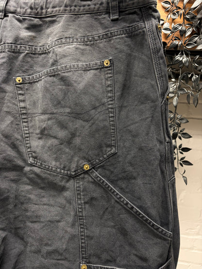 AW2024 Balenciaga Distressed ‘Lumber’ Double Knee Drawstring Denim