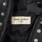 AW2014 Saint Laurent Studdded Leather Goose Down Filled Jacket