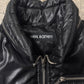 Neil Barrett Down Filled Black Moto-Biker Jacket