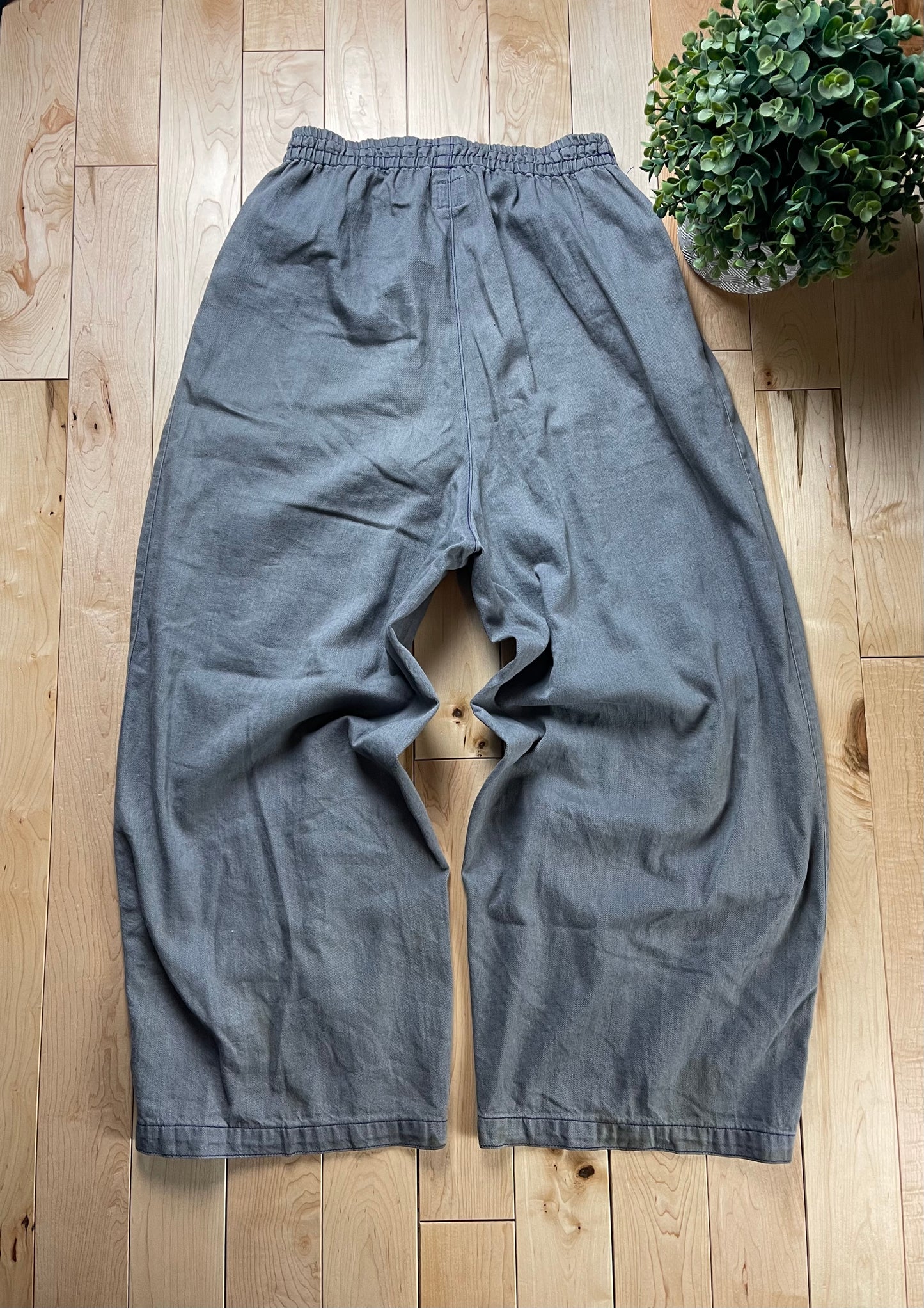 Needles Balloon Cut Wide Leg Drawstring Trousers