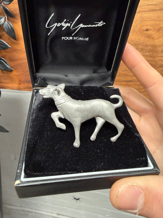AW1987 Yohji Yamamoto Pour Homme ‘Guard Dog’ Steel Pin