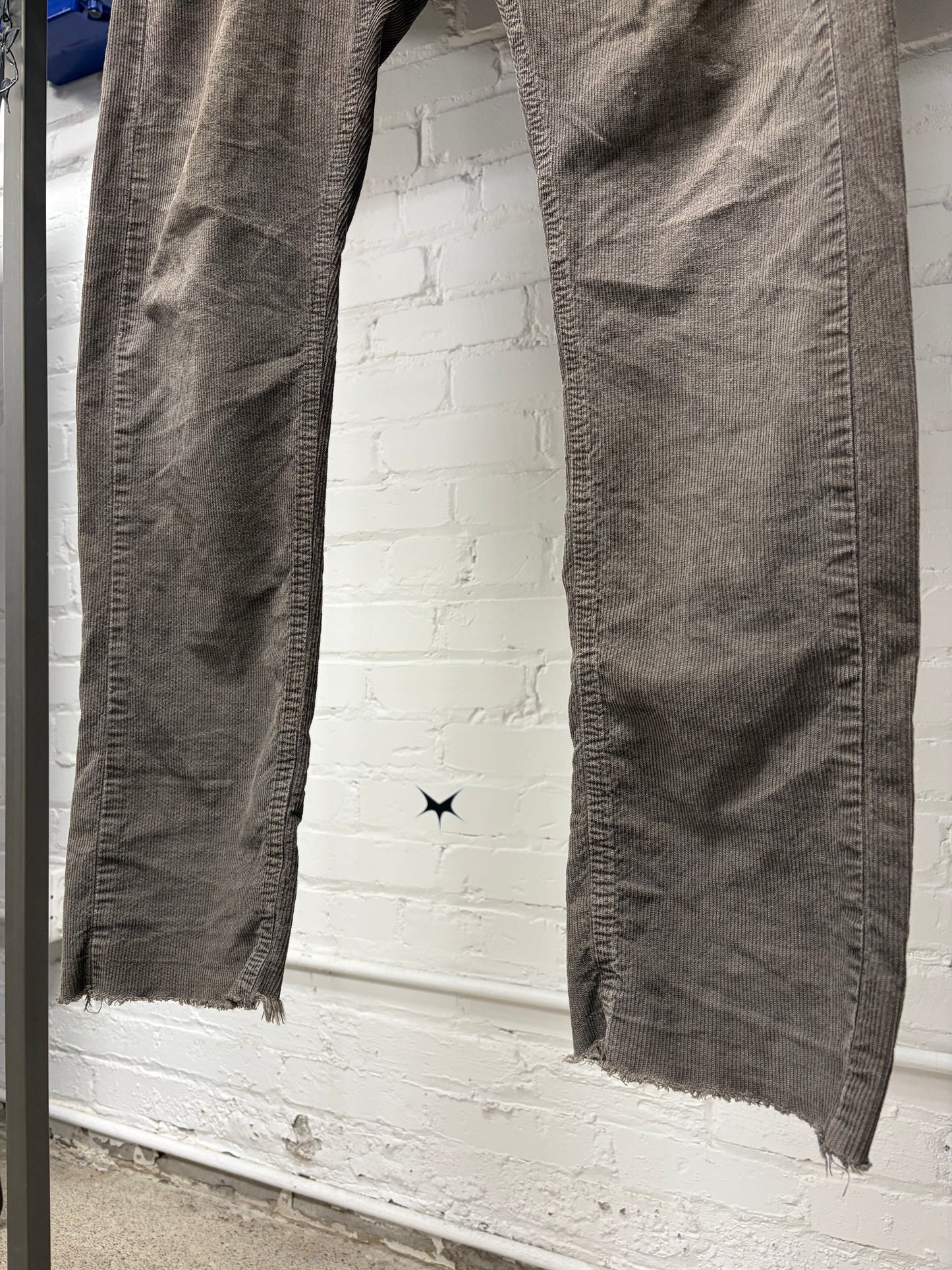 AW2007 Rick Owens ‘Exploder’ Dust Corduroy ‘Detroit Cut’ Denim