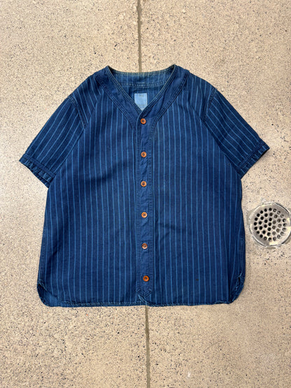 Visvim ‘Dugout Shirt’ Denim Baseball Jersey