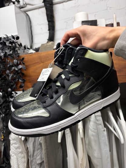 2017 Comme Des Garçons Homme Plus x Nike Dunk Clear High Top Sneakers