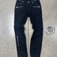 Givenchy Black Slim/Skinny ‘Zip’ Biker Denim