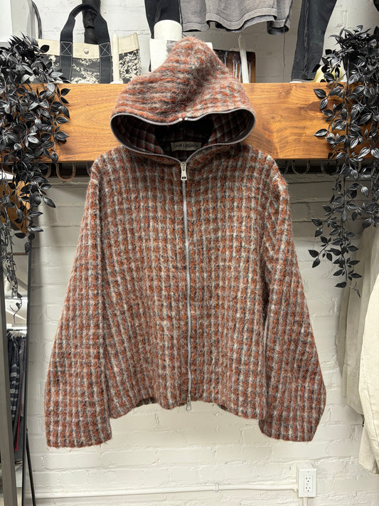 Our Legacy ‘Gimp’ Plaid Full Zip Hoodie