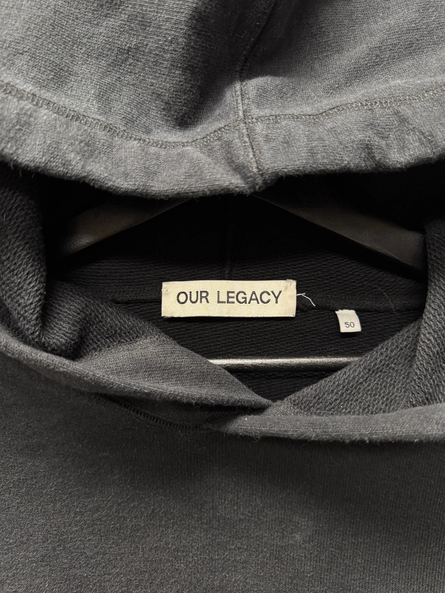 Our Legacy ‘Maverick Skull’ Black Pullover Hoodie