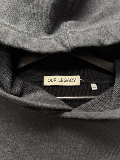 Our Legacy ‘Maverick Skull’ Black Pullover Hoodie