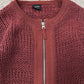 Vintage Jean Paul Gaultier ‘Pour Homme’ Cable Knit Zip Up Sweater