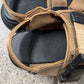 Number (N)ine Black/Gold Double Strap Sandals