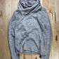 Tornado Mart Shawl Neck Hooded Sweater