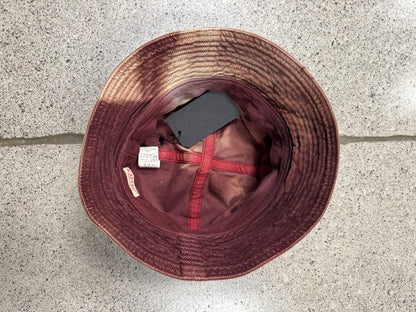 Kapital Sun-Faded Red Corduroy Bucket Hat