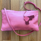 Vlieger & Vandam Pink Leather ‘Gun’ Guardian Angel Crossbody Bag.