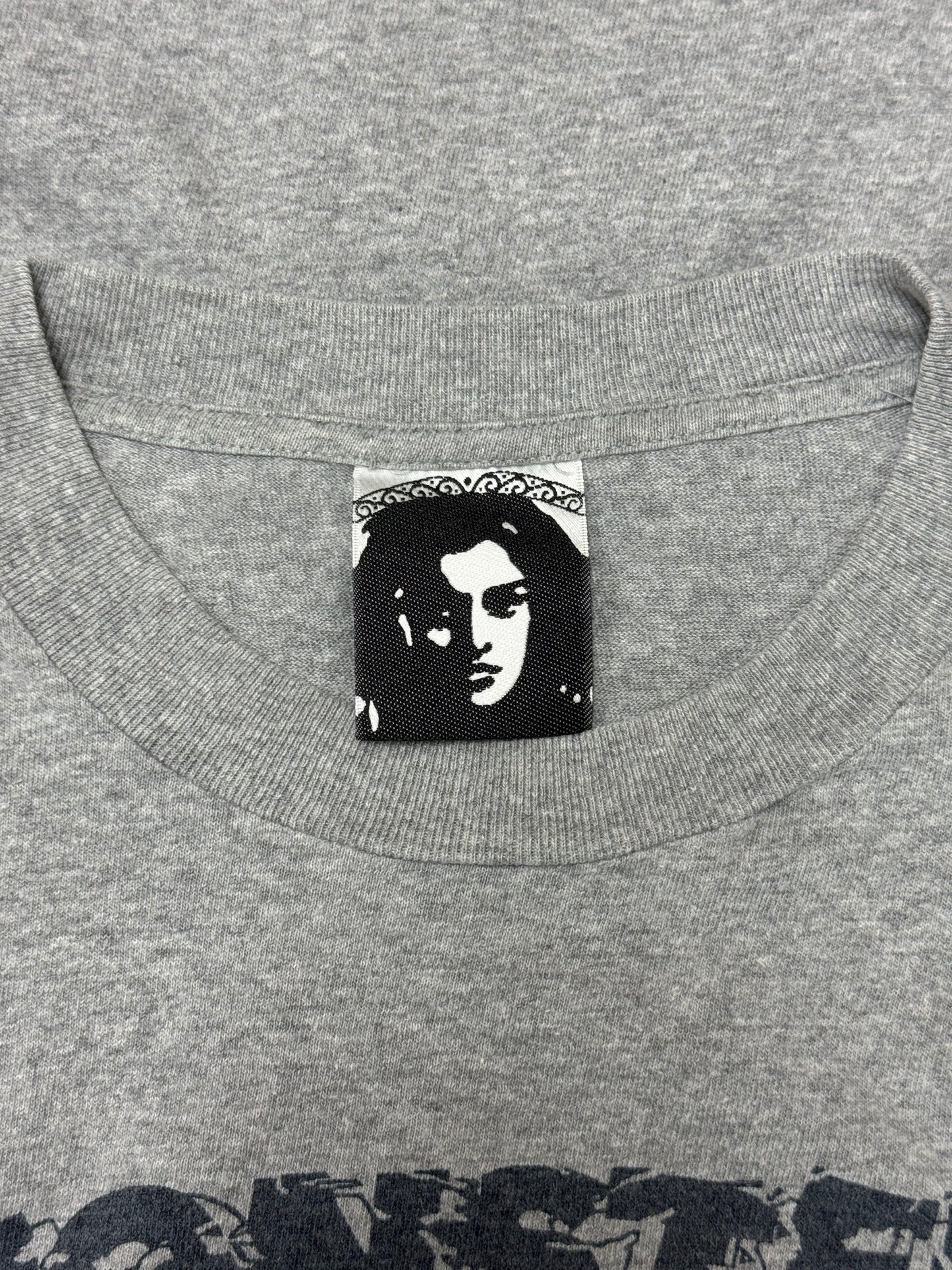 2000s Vintage Hysteric Glamour ‘Monster Truck’ Grey Graphic T-Shirt