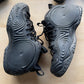 Comme Des Garcons x Nike Foamposite High Top Black Sneakers