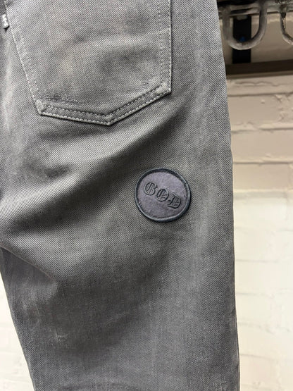 AW2004 Number (N)ine ‘Give Peace a Chance Patchwork Denim