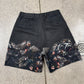 AW2016 Givenchy ‘Screaming Monkeys’ Baboon Print Pleated Shorts