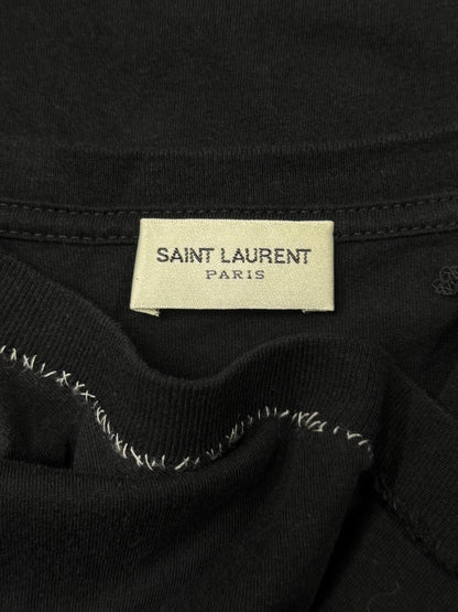 2018 Saint Laurent ‘Dead Bird’ Graphic T-Shirt