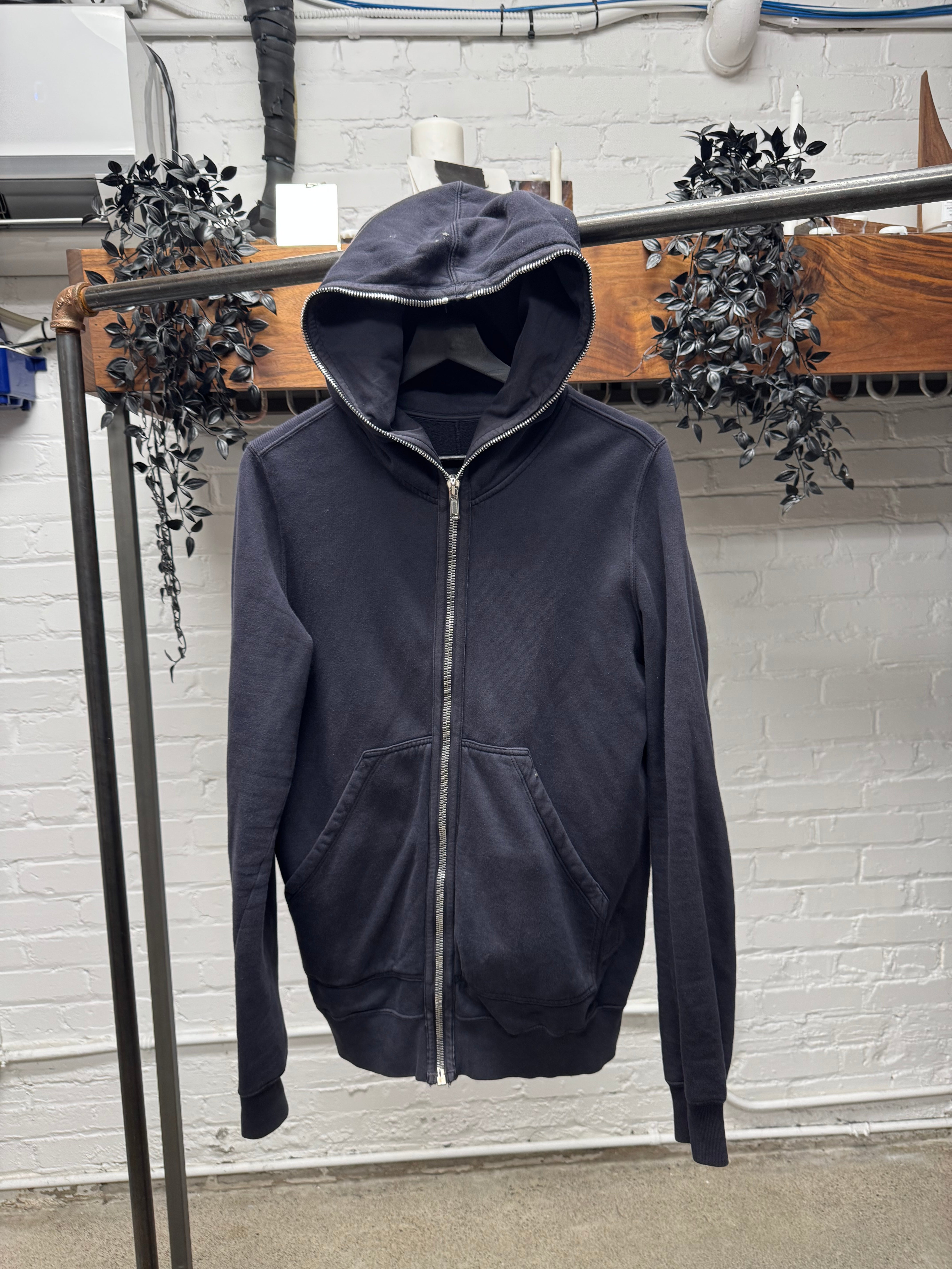 Rick Owens 'Plum' Purple 'Gimp' Full Zip Up Hoodie – Alex