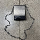 2000s Dirk Bikkembergs ‘Chain’ Top Closure Metal Bag