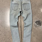 2013 Saint Laurent by Hedi Slimane ‘D02’ Light Wash ‘Dirty Blue’ Skinny Denim