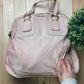 Miu Miu Jumbo Pink Leather Top Handle/Shoulder Bag