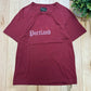 Number (N)ine Portland Crimson Red Pocket Tee