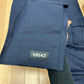 Versace Navy Blue Wide Leg Cargo Pants