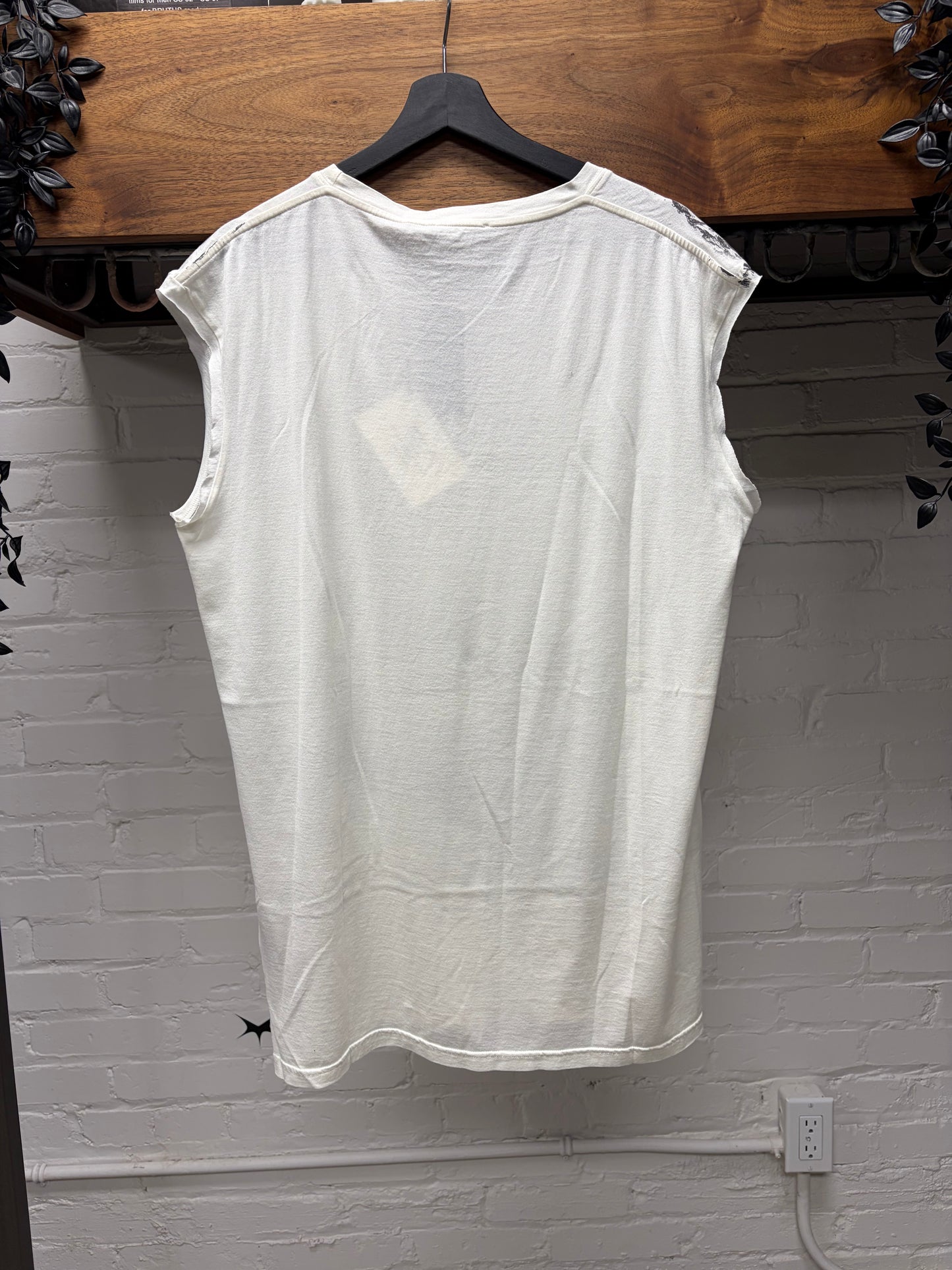 SS2014 Balmain 'Sailing Expedition'
White Sleeveless Tank Top