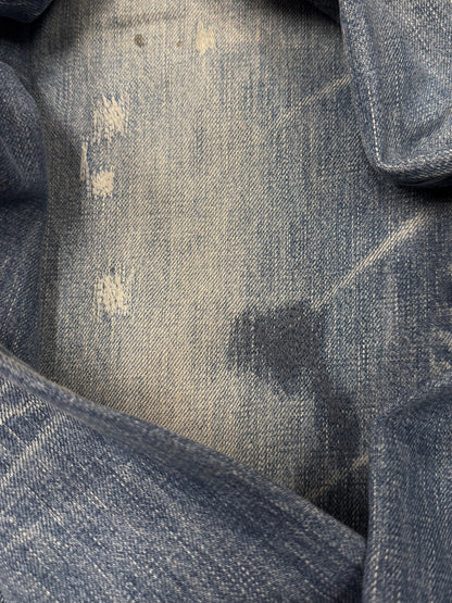 Dior Homme Distressed Blue Skinny Jeans