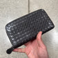 Bottega Veneta ‘Quilted’ Long Leather Wallet