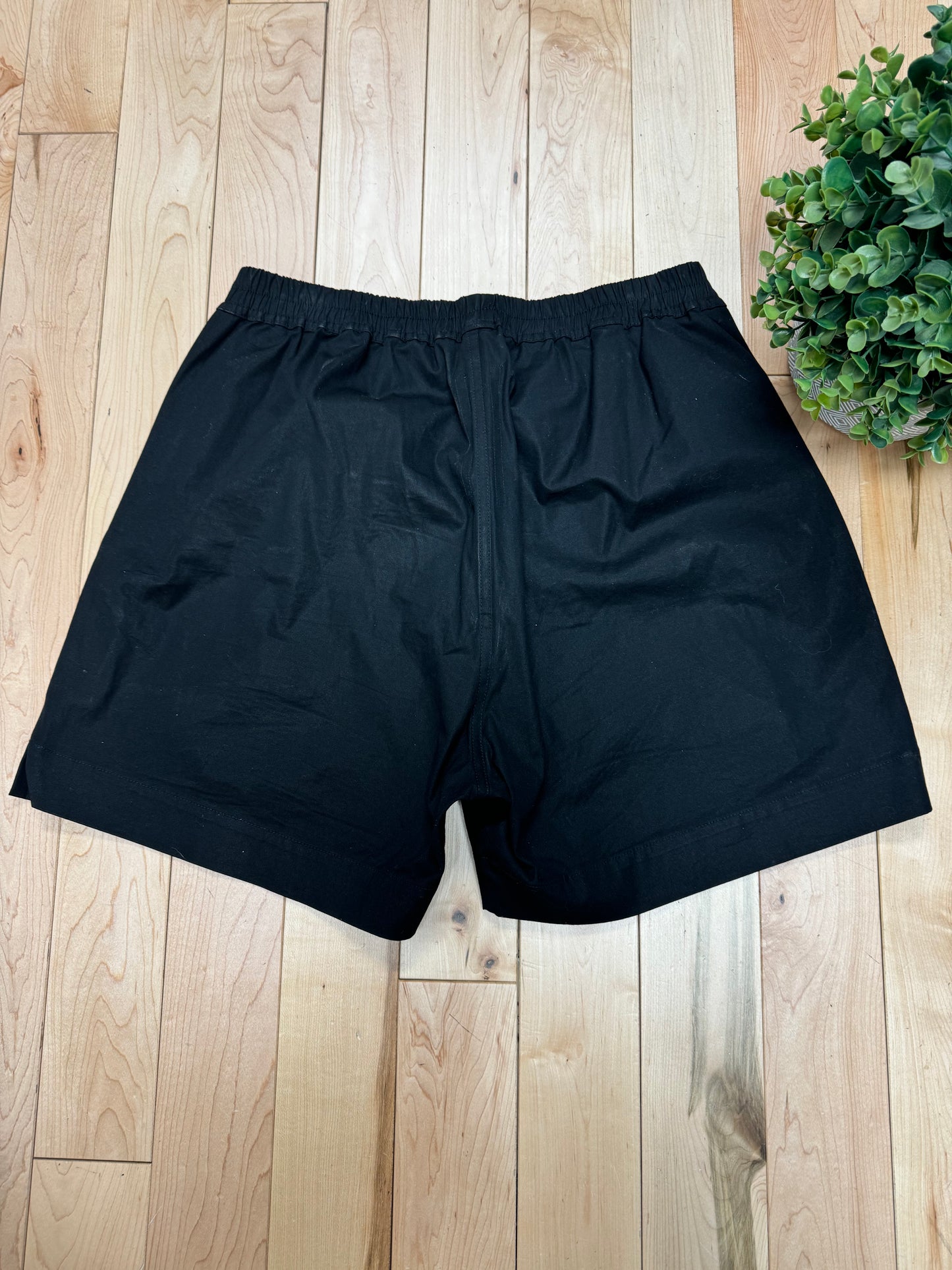 Spring Summer 2018 Rick Owens Black Boxer Shorts