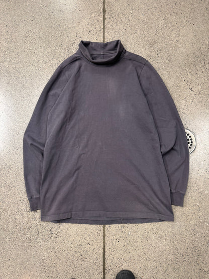 AW2017 Rick Owens ‘Plum’ Purple Mock Neck Sweater