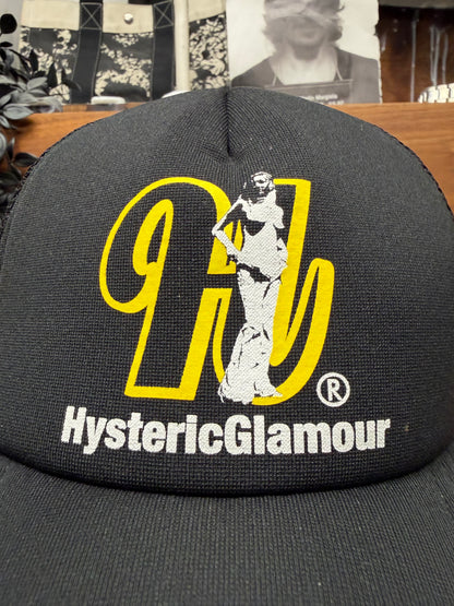 Hysteric Glamour ‘H Logo’ Black Snapback Trucker Hat