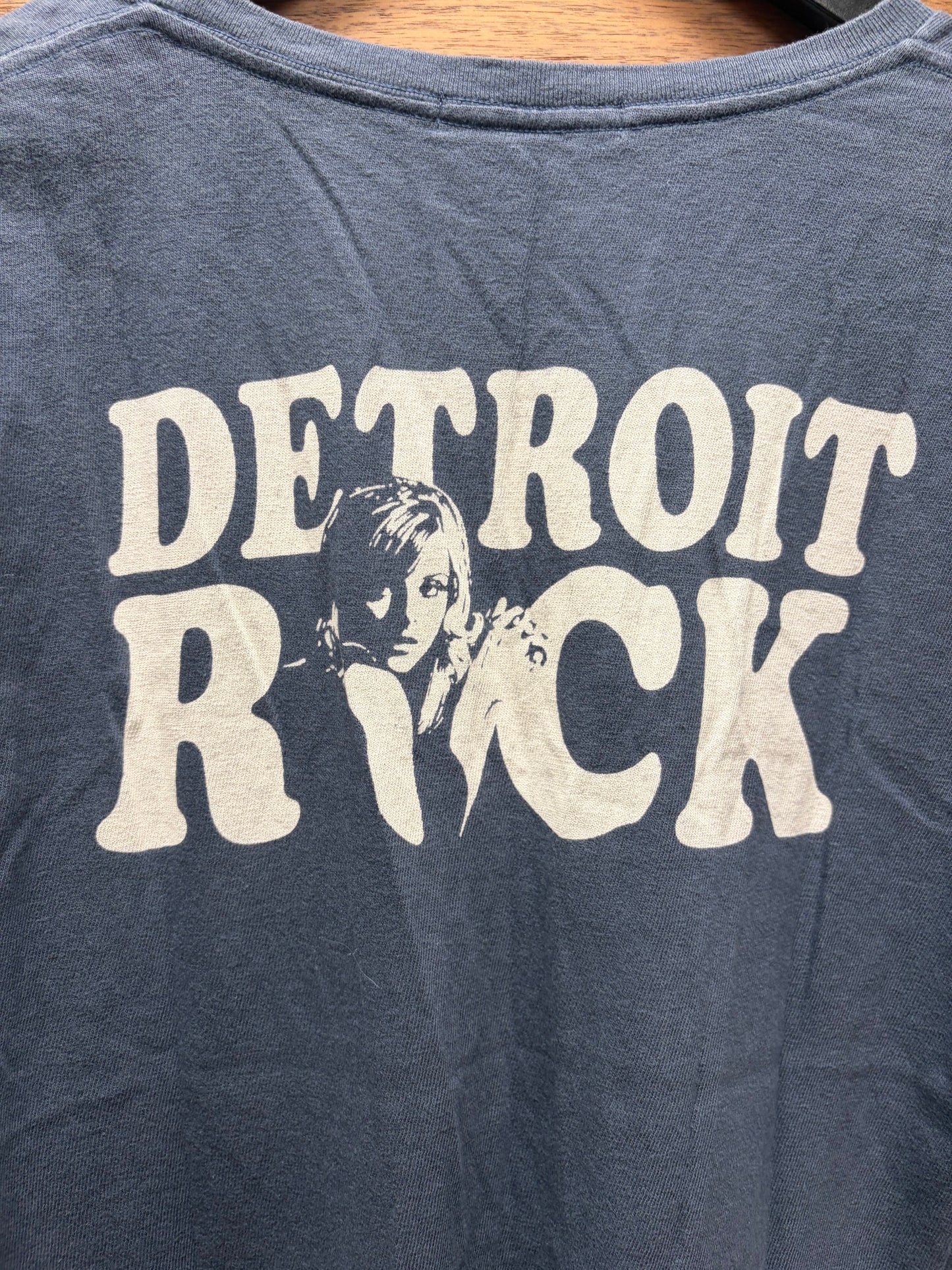 Hysteric Glamour ‘Detroit Rock’ Blue/White Graphic T-Shirt