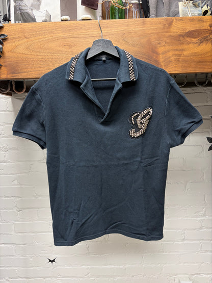 Gucci by Frida Giannini  ‘Studded G’ Spike Embellished Polo