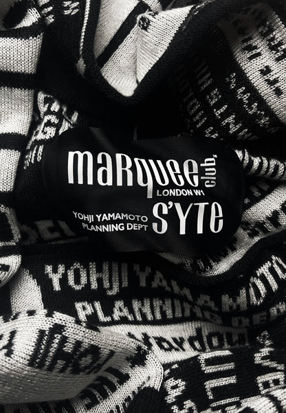 Spring Summer 2021 Yohji Yamamoto x ‘Marquee Club’ Jacquard Shorts