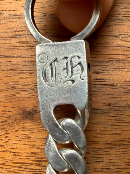 Vintage Chrome Hearts ‘Cemetery Cross’ New York Exclusive Dogtag Keychain