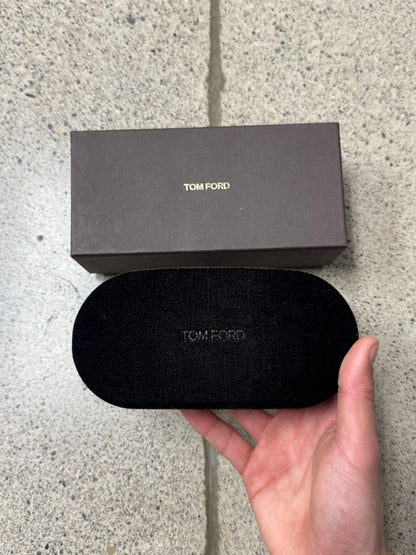 Tom Ford ‘Leo’ Blue Tinted Wayfarer Sunglasses
